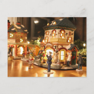 Kerstmis/Yule-briefkaart Feestdagenkaart