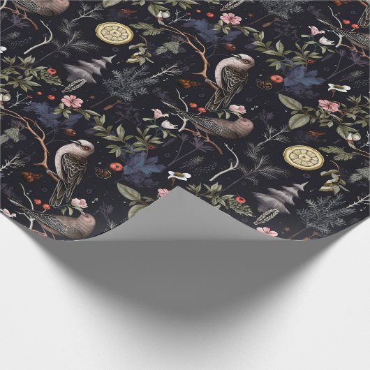 Kerstmis / Yule Cadeaupapier (Hoek)