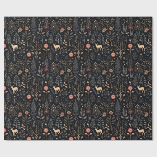 Kerstmis / Yule Cadeaupapier (Vlak)