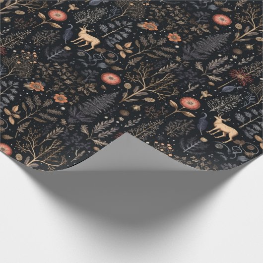 Kerstmis / Yule Cadeaupapier (Hoek)