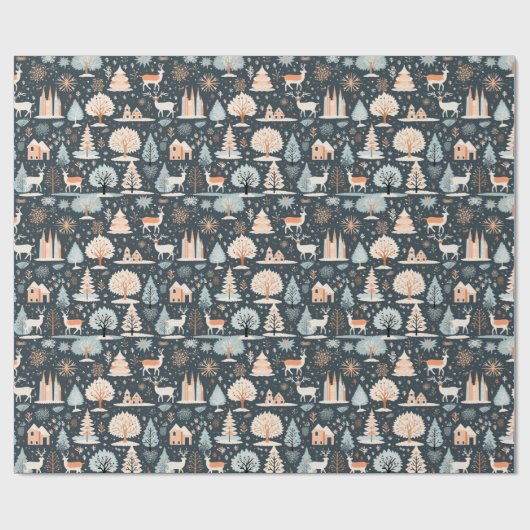 Kerstmis / Yule Cadeaupapier (Vlak)