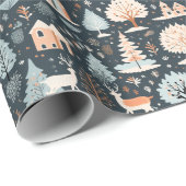 Kerstmis / Yule Cadeaupapier (Rol Hoek)