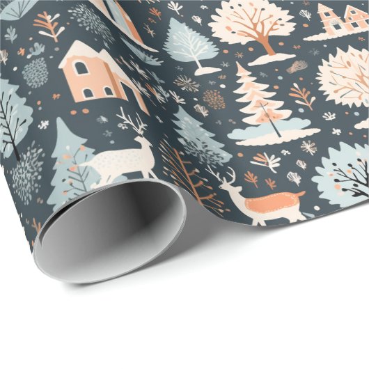 Kerstmis / Yule Cadeaupapier (Rol Hoek)