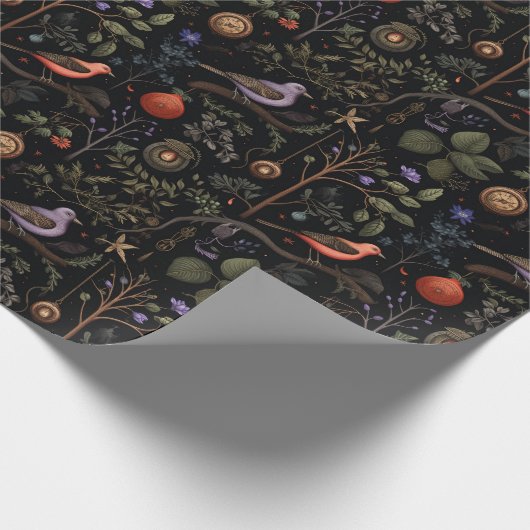 Kerstmis / Yule Cadeaupapier (Hoek)