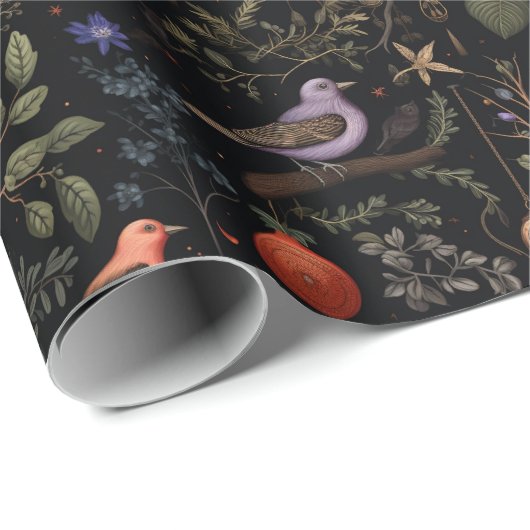 Kerstmis / Yule Cadeaupapier (Rol Hoek)