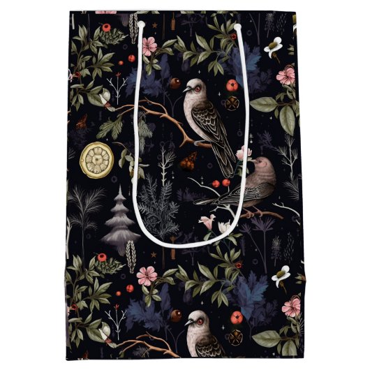 Kerstmis / Yule Medium Cadeauzakje (Achterkant)