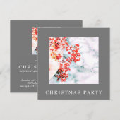 *~* Kerstmis Zakelijke persoonlijke sneeuw AP20 Be Kaart (Voorkant / Achterkant)