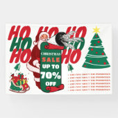 Kerstmis Zakelijke Verkoop Promotie Advertentie Spandoek (Horizontaal)