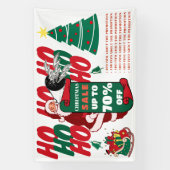 Kerstmis Zakelijke Verkoop Promotie Advertentie Spandoek (Verticaal)