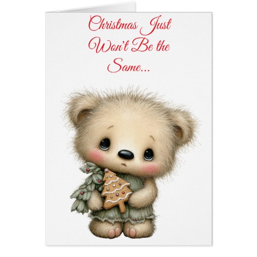 Kerstmis zal gewoon niet hetzelfde zijn (Voorkant)