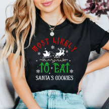 Kerstmis Zal waarschijnlijk Santa's Koekjes Opeten