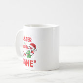 Kerstmis zal zus ruilen voor snoep Cane Xmas Fa Koffiemok (Voorkant links)