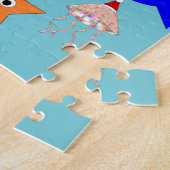 Kerstmis Zee Aangepast Legpuzzel (Zijkant)