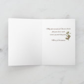 Kerstmis Zegeningen Geboorte Scène Kaart (Binnen)