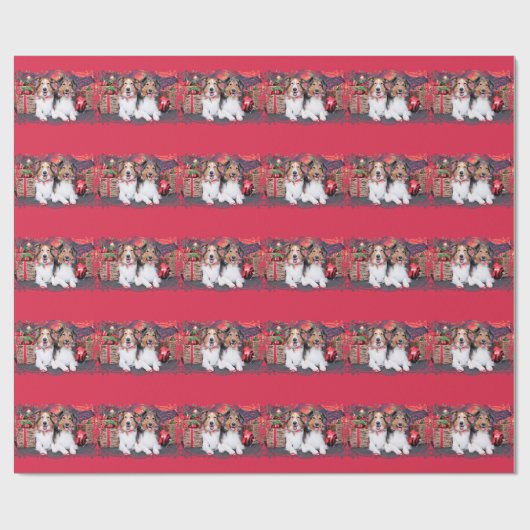 Kerstmis - Zena & Packer - Schuiven Cadeaupapier (Vlak)