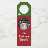 Kerstmis - Zie Terug ... Flessenhanger (Achterkant)