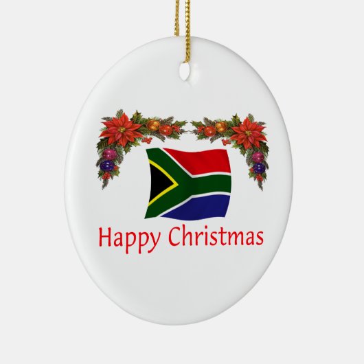 Kerstmis Zuid-Afrika Keramisch Ornament (Rechts)