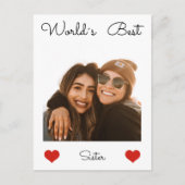 Kerstmis Zusters Liefde Briefkaart (Voorkant)