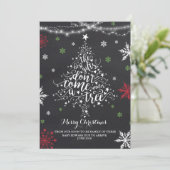 Kerstmis Zwangerschap Aankondiging kerstmis Baby (Staand voorkant)