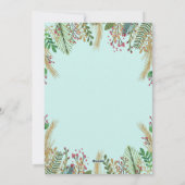 Kerstmis - Zwangerschapsuitkondiging kerstkaart (Achterkant)