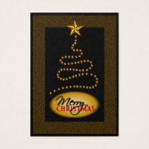 Kerstmis, zwart en gouden kerstbomen, cadeautjes v