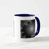 Kerstmis: zwart en grijs I Mok (Voorkant rechts)