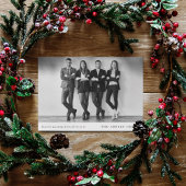 Kerstmis | Zwart-witbedrijf Feestdagenkaart