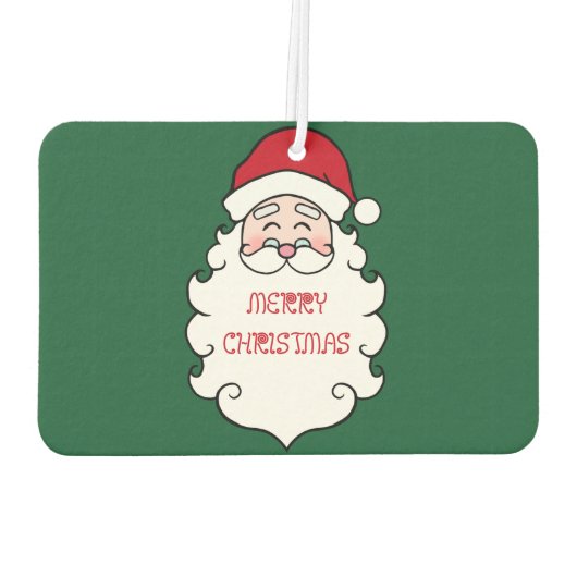 Kerstmisauto decoratie luchtverfrisser (Achterkant)