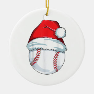 Kerstmisbal Santa Hat Ball Kinder BoyOrnament Keramisch Ornament