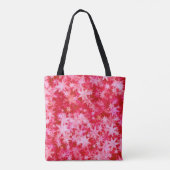 Kerstmisblos van de sterren tote bag (Achterkant)