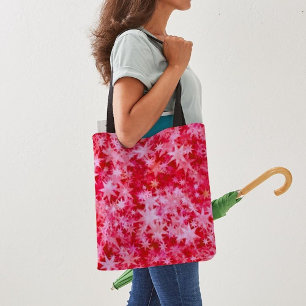 Kerstmisblos van de sterren tote bag