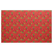 Kerstmiscreepmas Venus Flytrap Stof (Fat Quarter)