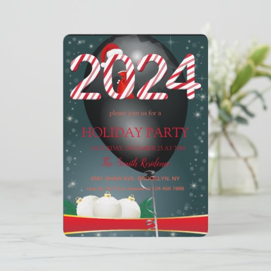 Kerstmisdecoratie, Kerstmis Kaart (Staand voorkant)