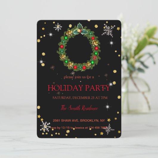 Kerstmisdecoratie, Kerstmis Kaart (Staand voorkant)