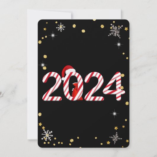 Kerstmisdecoratie, Kerstmis Kaart (Achterkant)