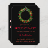 Kerstmisdecoratie, Kerstmis Kaart (Voorkant / Achterkant)