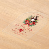 Kerstmisdecoratie Lantaarn Party Uitnodiging (Laagn)