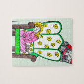 KERSTMISE WACHTT OP DE KERSTMAN LEGPUZZEL (Horizontaal)
