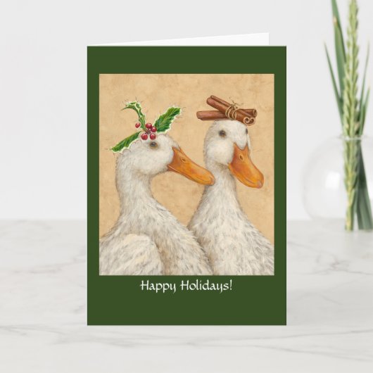 KerstmisFolded Holiday Kaart (Voorkant)