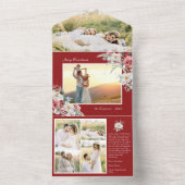 Kerstmisfoto allen in één Kaart (Binnen)