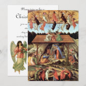 Kerstmisgeboorte, geboorte van Christus door Botti (Voorkant / Achterkant)