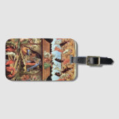 Kerstmisgeboorte, geboorte van Christus door Botti Bagagelabel (Voorkant (horizontaal))