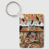 Kerstmisgeboorte, geboorte van Christus door Botti Sleutelhanger (Voorkant)