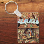 Kerstmisgeboorte, geboorte van Christus door Botti Sleutelhanger (Voorkant)