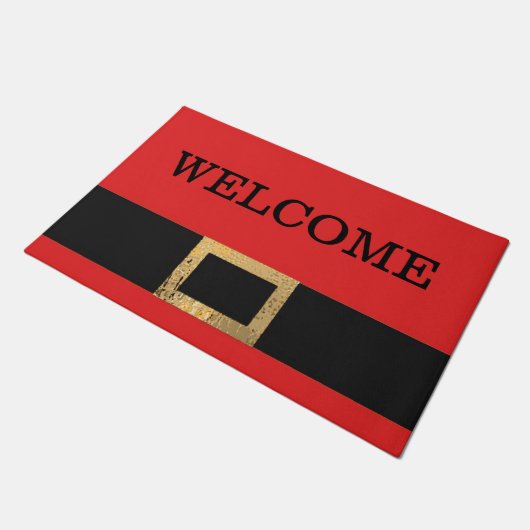 Kerstmisgordeldeurmat Deurmat (Schuin)