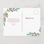 Kerstmisgroen | Bewegende aankondiging (Achterkant)