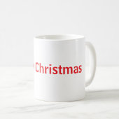 Kerstmiskaart mok (Voorkant rechts)