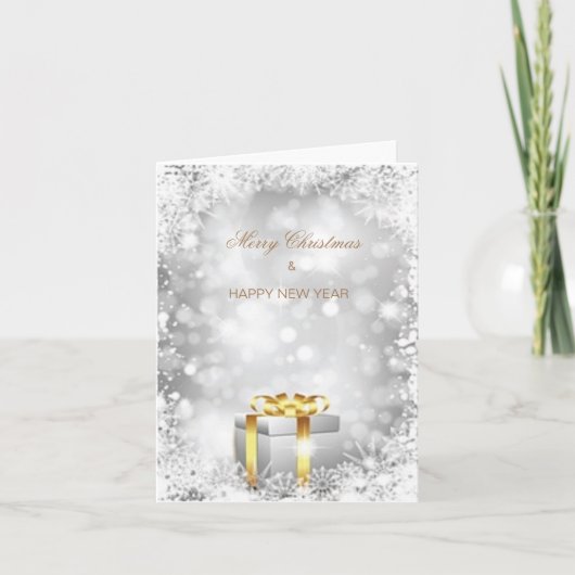 Kerstmiskaart Vouwkaart Kaart (Voorkant)