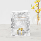 Kerstmiskaart Vouwkaart Kaart (Gele Bloem)