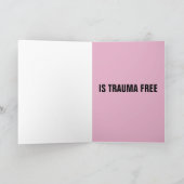 KERSTMISKAARTEN MET SANTA EN HUILEND KIND KAART (Binnen)